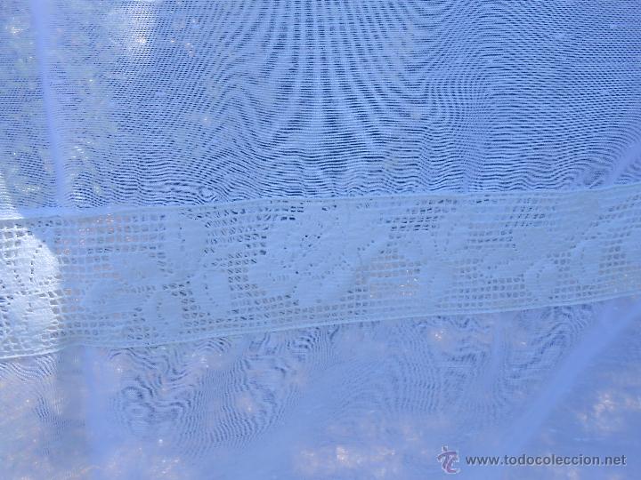 Vintage: 2 CORTINAS  1m 20,5 cms  x 1m 15,5 cms. - Foto 6
