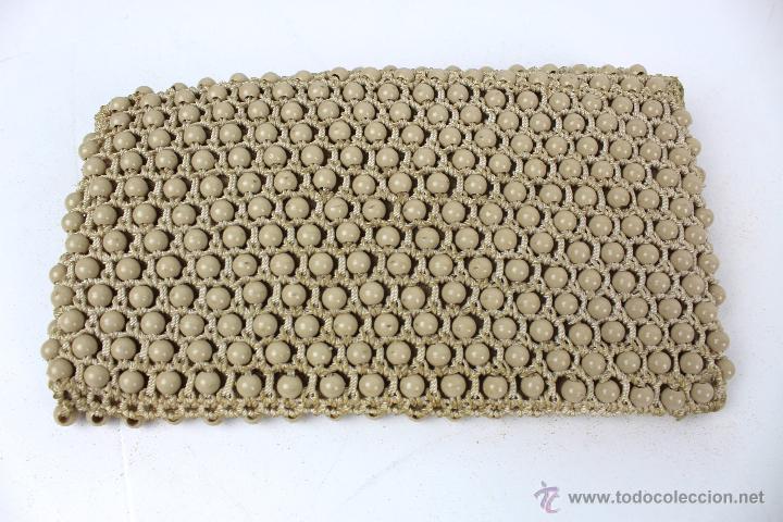 Vintage: BL-9. BOLSO DE MANO DE MACRAME A&Ntilde;OS 50. - Foto 3
