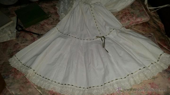 Vintage: CONJUNTO ROPA FALLERA Y ADEREZOS TALLA 16 - Foto 12