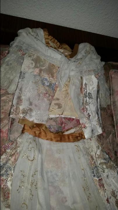 Vintage: CONJUNTO ROPA FALLERA Y ADEREZOS TALLA 16 - Foto 25