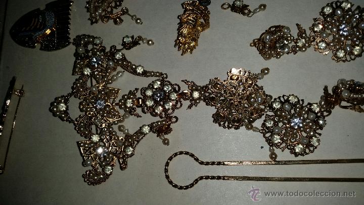 Vintage: CONJUNTO ROPA FALLERA Y ADEREZOS TALLA 16 - Foto 51