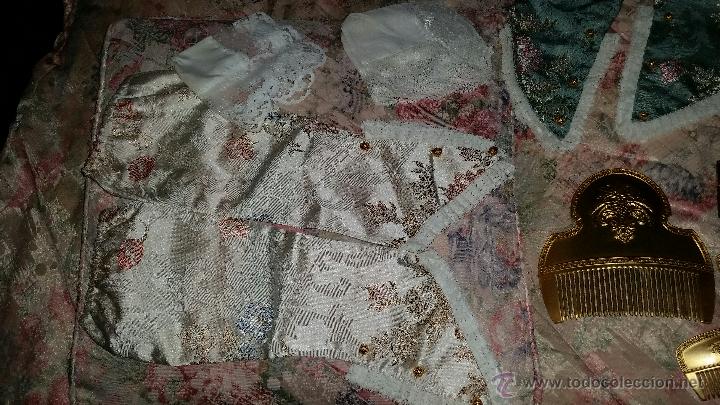 Vintage: CONJUNTO ROPA FALLERA Y ADEREZOS TALLA 16 - Foto 57