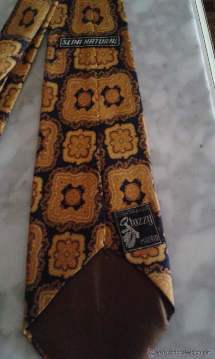 Vintage: CORBATA DE SEDA NATURAL STOZZY - Foto 3