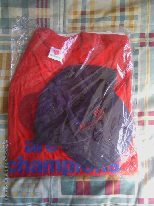 Vintage: Camiseta y Gorra del Barcelona - Foto 1