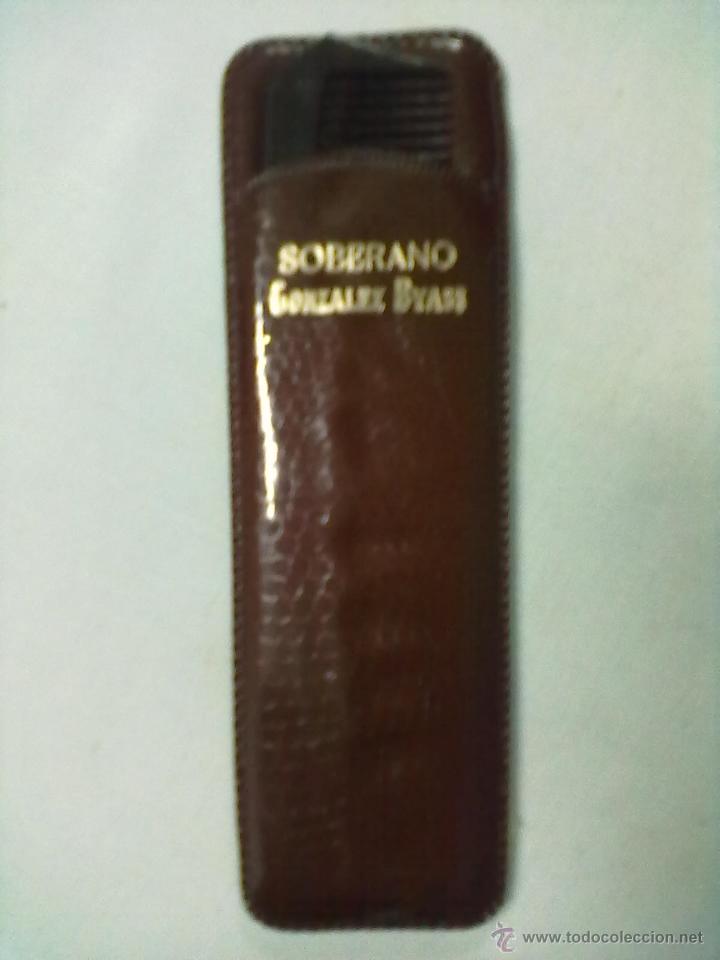 Vintage: PEINE EN SU FUNDA MARRON - Foto 1