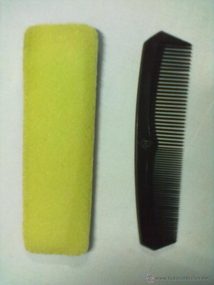 Vintage: PEINE EN SU FUNDA MARRON - Foto 2
