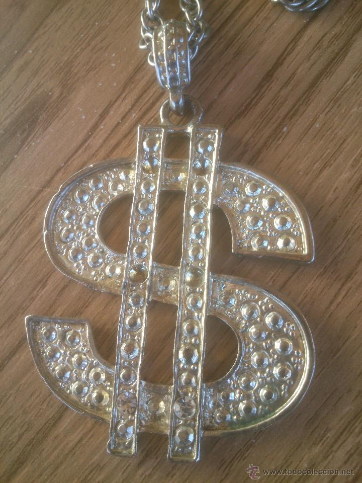Vintage: COLGANTE SIMBOLO DOLAR - Foto 2