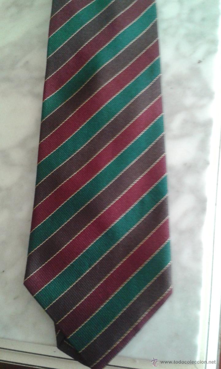 Vintage: CORBATA ITALIANA DE SEDA NATURAL - Foto 1