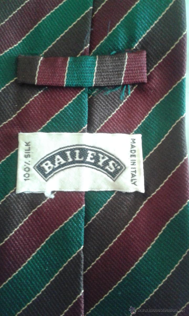 Vintage: CORBATA ITALIANA DE SEDA NATURAL - Foto 2