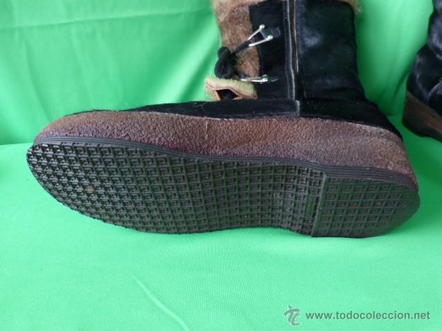 botas vintage de piel de foca y oveja - Comprar Complementos vintage en  todocoleccion - 53147589