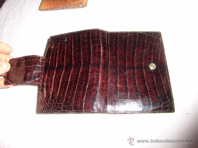 Vintage: ANTIGUA CARTERA DE PIEL - Foto 7