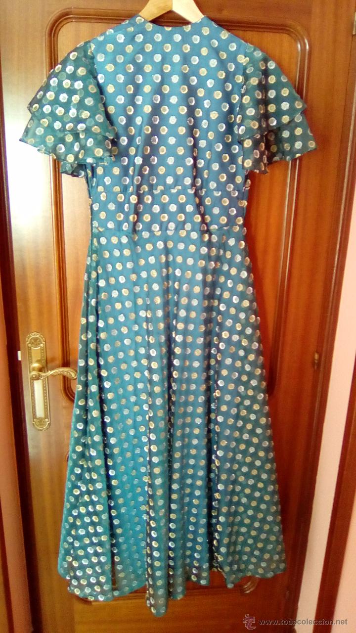 Vintage: VESTIDO CON FORRO DE LUNARES - Foto 1