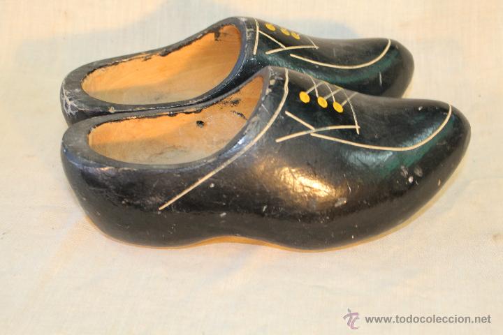 Vintage: ZUECOS DE MADERA - Foto 5