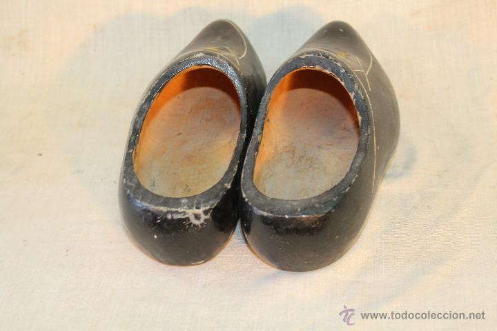 Vintage: ZUECOS DE MADERA - Foto 6