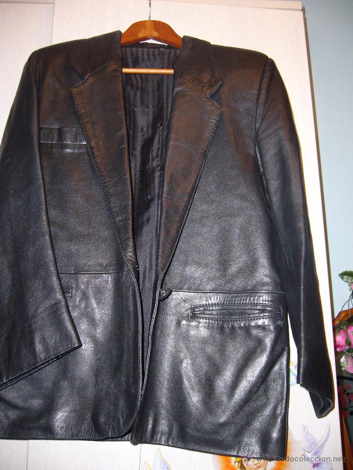 transatlántico Guante diagonal chaqueta mujer negra cuero-piel auténtica-super - Acheter Vêtements vintage  d'occasion pour femmes sur todocoleccion