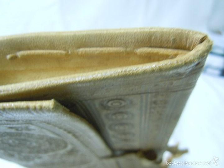 Vintage: BOLSO MARROQU&Iacute; DE PIEL - Foto 7