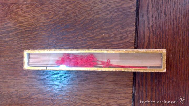 Vintage: abanico madera con caja incluida - Foto 5