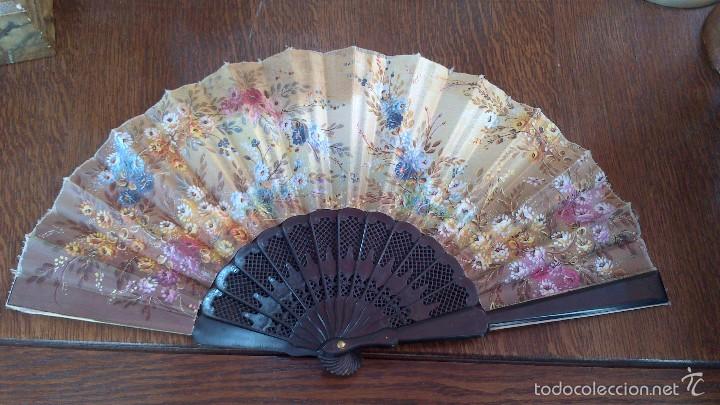 Vintage: abanico estampado - Foto 1