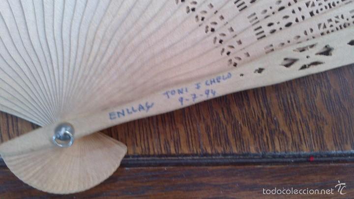 Vintage: abanico tallado - Foto 5