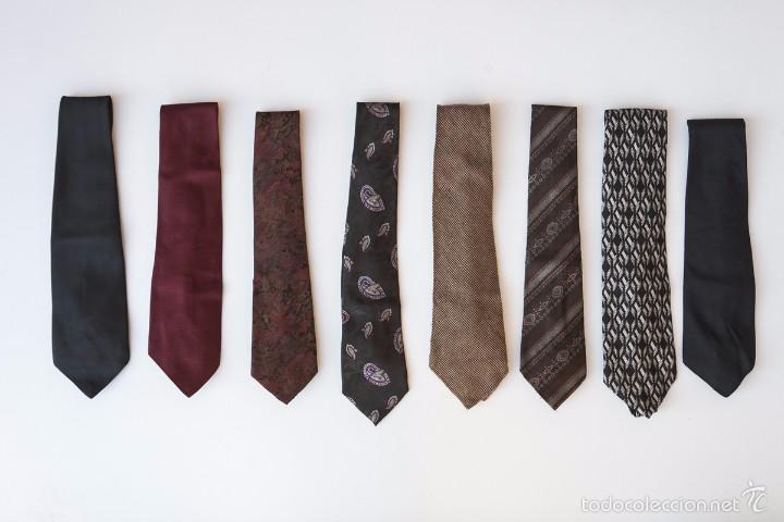 lote 8 corbatas antiguas, distintas epocas, año Compra venta en todocoleccion