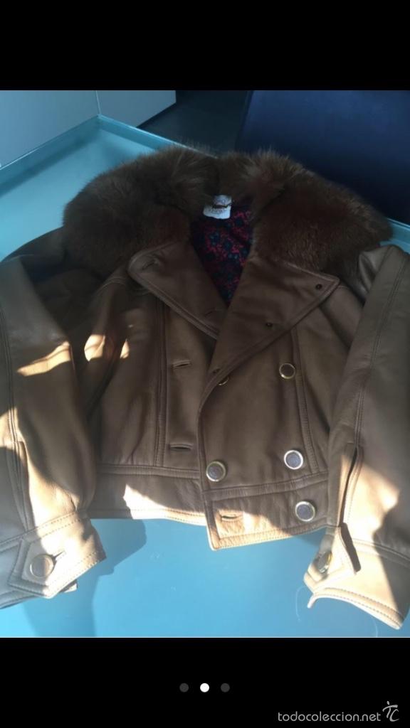 Vintage: CAZADORA DE PIEL DE LOEWE - Foto 3