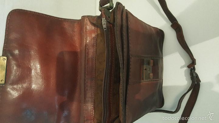 Vintage: BOLSO MANO CUERO - Foto 4