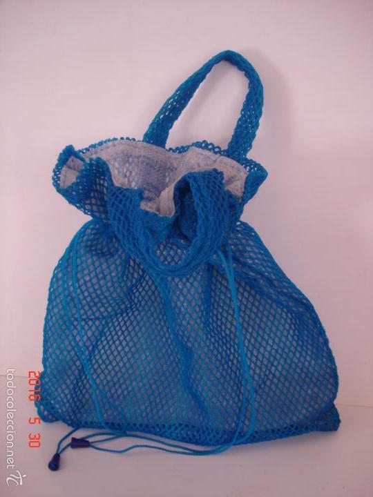 Vintage: BOLSA DE COMPRA CON FORRO INTERIOR - Foto 1