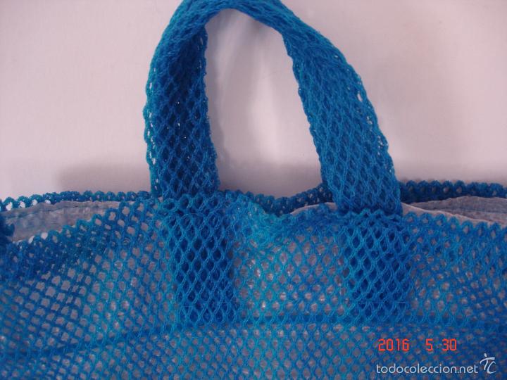 Vintage: BOLSA DE COMPRA CON FORRO INTERIOR - Foto 3