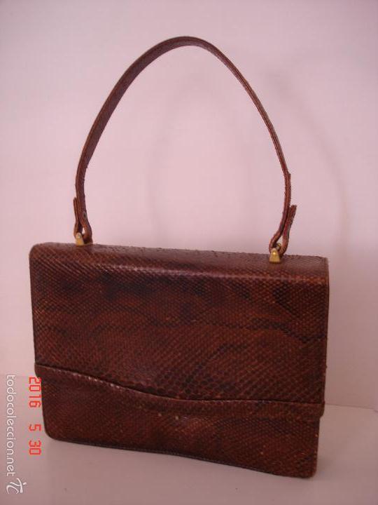 Vintage: BOLSO PIEL SERPIENTE - Foto 1