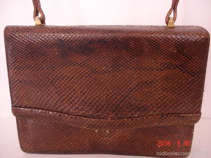 Vintage: BOLSO PIEL SERPIENTE - Foto 2