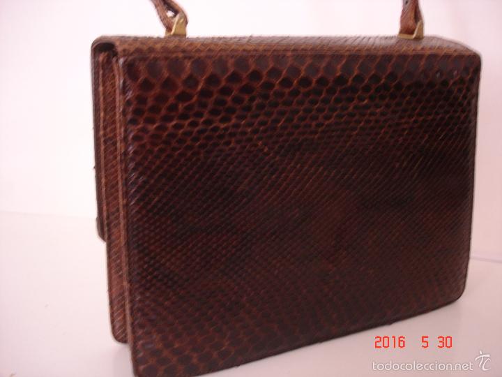 Vintage: BOLSO PIEL SERPIENTE - Foto 3