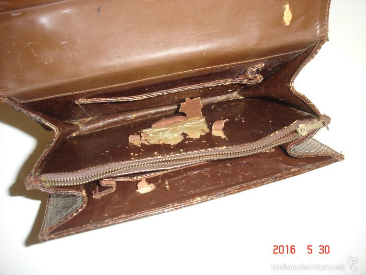 Vintage: BOLSO PIEL SERPIENTE - Foto 7