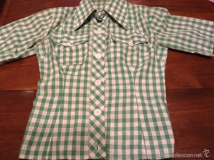 apretado Cita emocional camisa mujer años 70 y regalo - Compra venta en todocoleccion