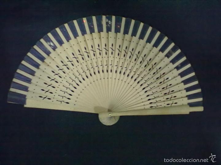 Vintage: ABANICO PINTADO A MANO - Foto 2