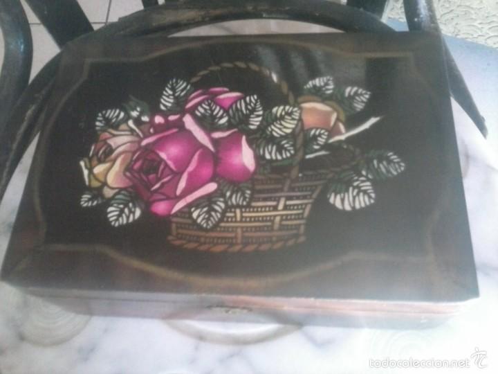 Vintage: CAJA DE MADERA RETRO. - Foto 1
