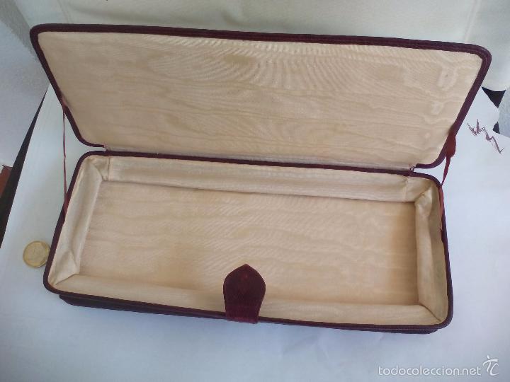 Vintage: Estuche para corbatas, corbatera. Caja vintage para corbata. - Foto 2
