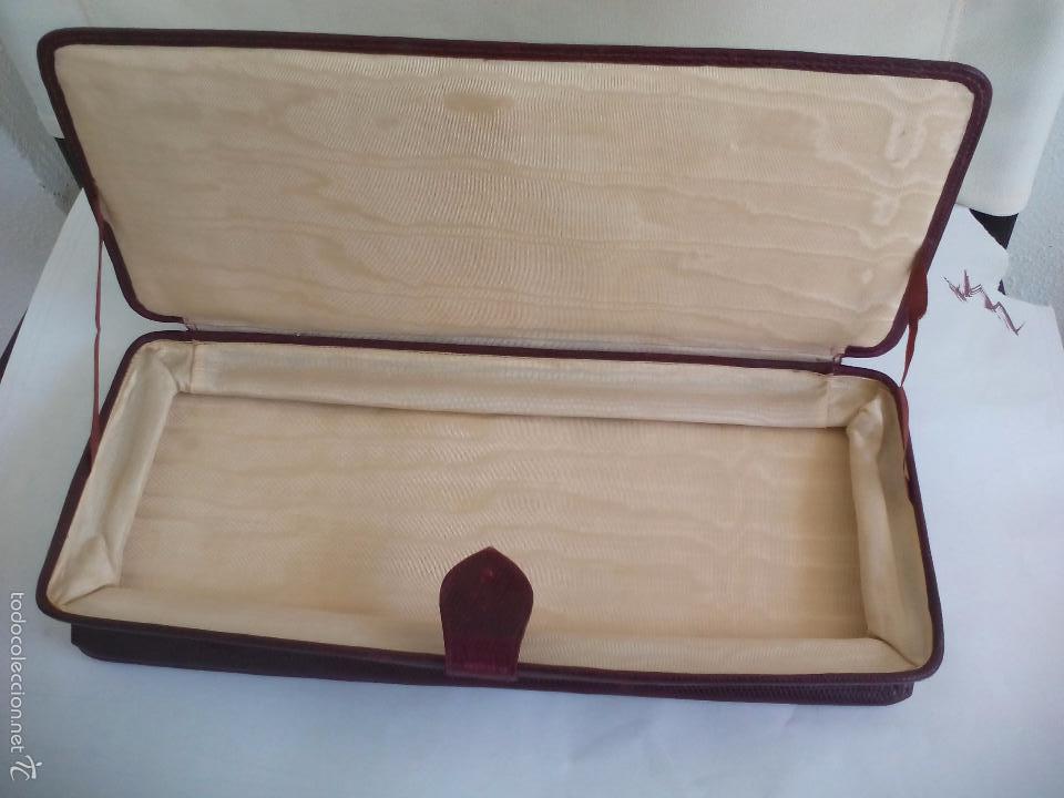 Vintage: Estuche para corbatas, corbatera. Caja vintage para corbata. - Foto 3