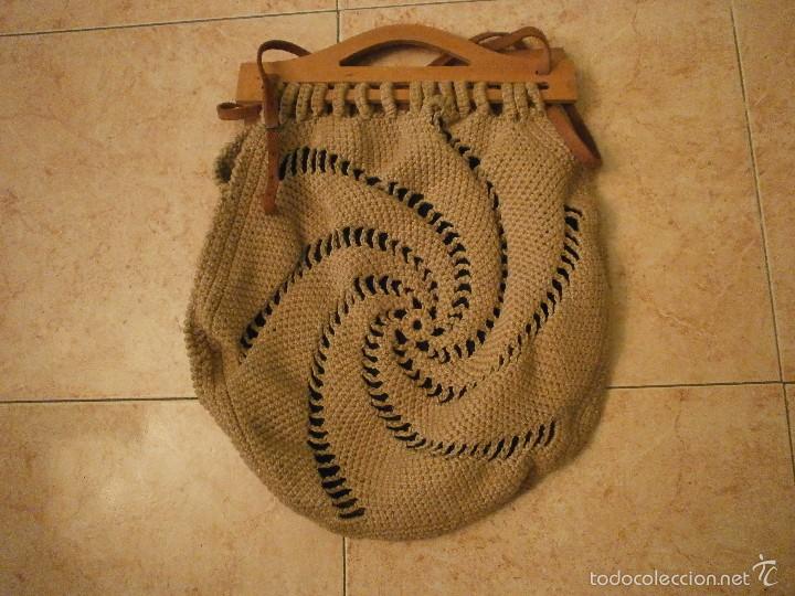 Vintage: FANTASTICA BOLSA DE GANCHILLO - Foto 1