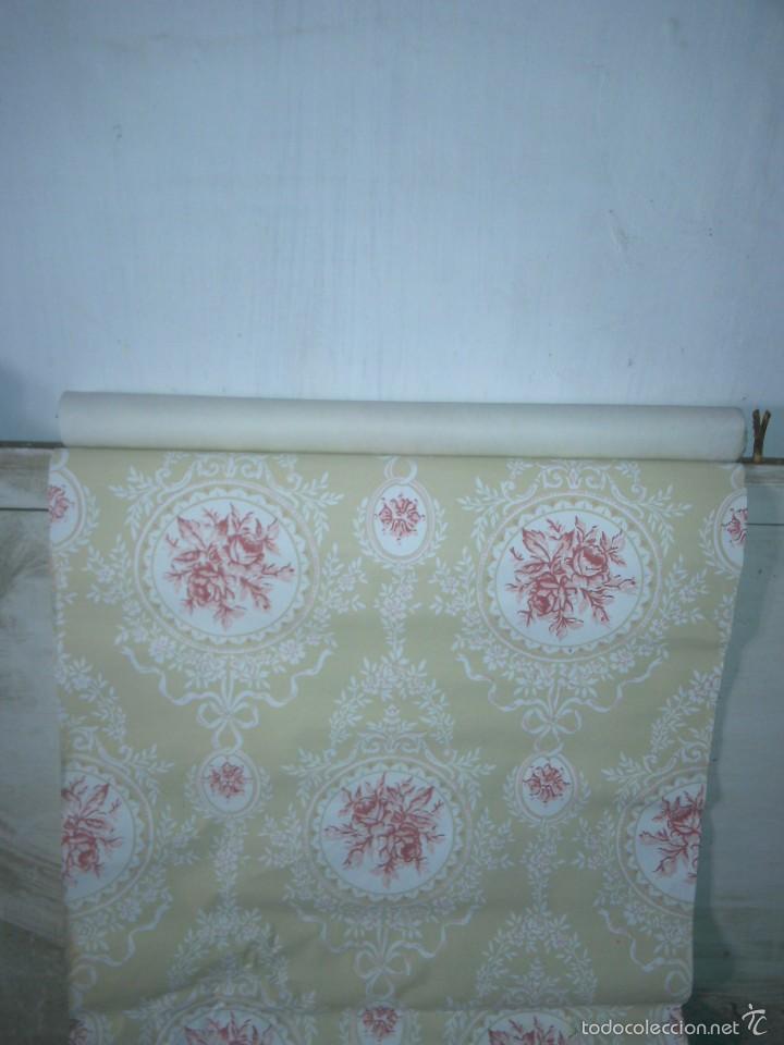 Vintage: Rollo de papel de pared a&ntilde;os 60-70 - Foto 1