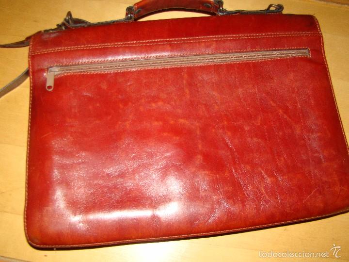 Vintage: Bolso cartera de cuero - Foto 2