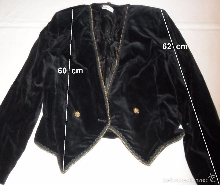 Chaqueta terciopelo negro - Vendido en Venta Directa - 58272971