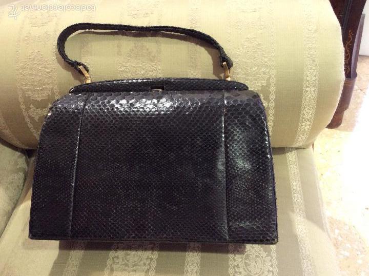 Vintage: BOLSO DE SERPIENTE A&Ntilde;OS 50 - Foto 1