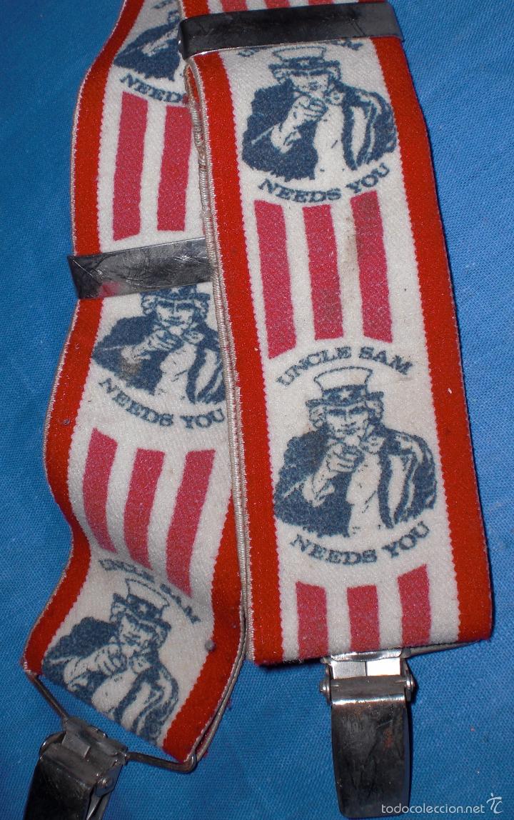 Vintage: Tirantes USA Tio Sam needs you - Foto 1