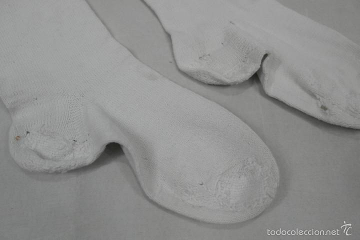 Vintage: Medias antiguas de algod&oacute;n - Foto 2