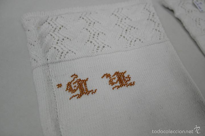 Vintage: Medias antiguas de algod&oacute;n - Foto 3