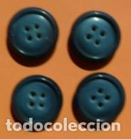 Vintage: Cuatro botones vintage pl&aacute;sticos - Foto 1