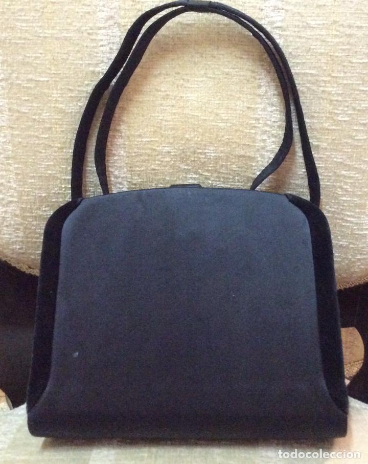 Vintage: BOLSO DE RASO A&Ntilde;OS 70 - Foto 1