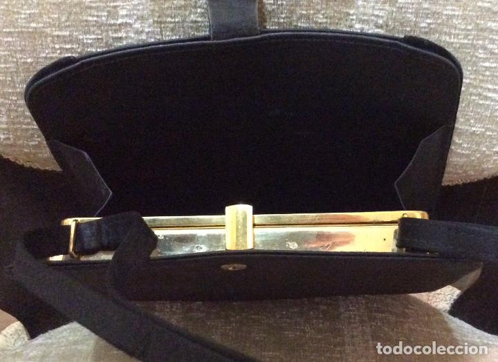 Vintage: BOLSO DE RASO A&Ntilde;OS 70 - Foto 3