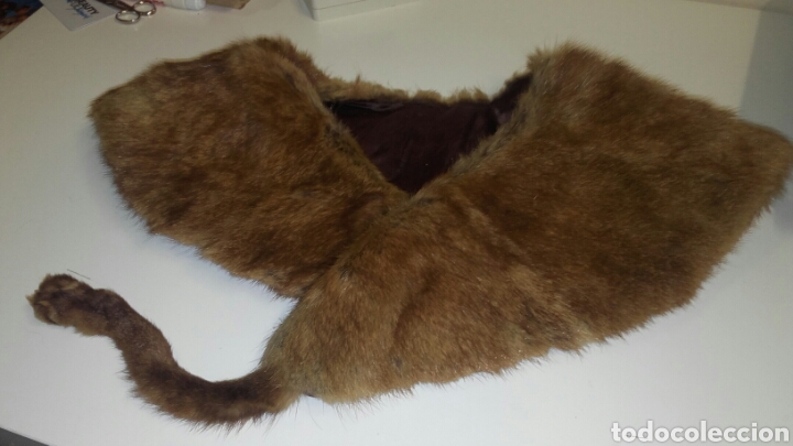 Vintage: CUELLO PIEL DE ANIMAL - Foto 1