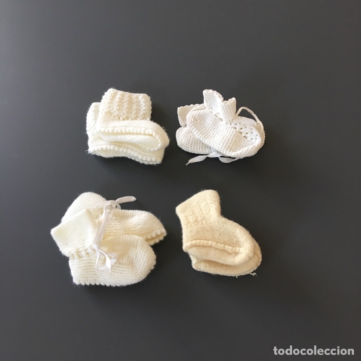 Vintage: PATUCOS DE BEBE DE GANCHILLO CROCHET - Foto 1